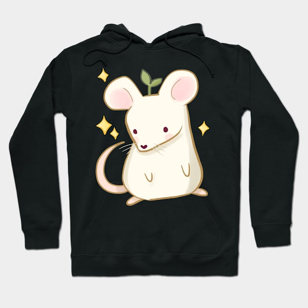 Cute Mouse illustration Hoodie by Mayarart